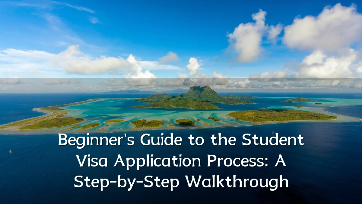 Beginner's Guide to the Student Visa Application Process: A Step-by-Step Walkthrough