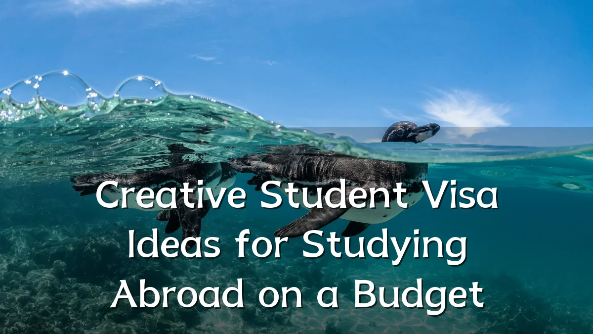 Creative Student Visa Ideas for Studying Abroad on a Budget