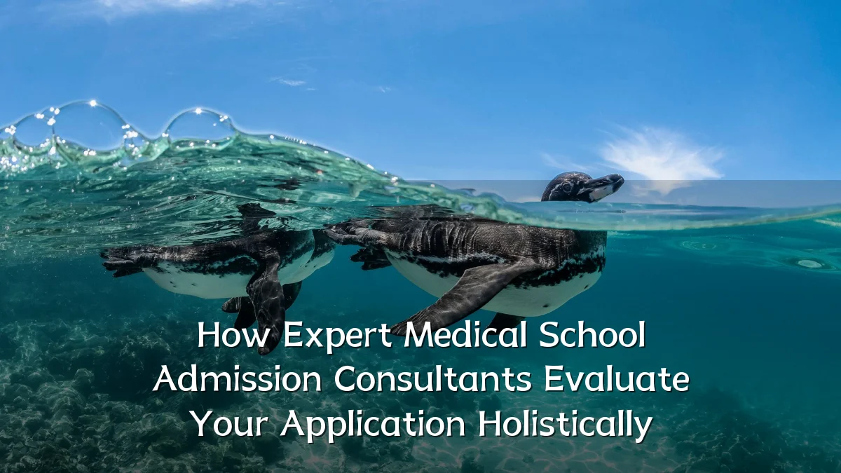 How Expert Medical School Admission Consultants Evaluate Your Application Holistically