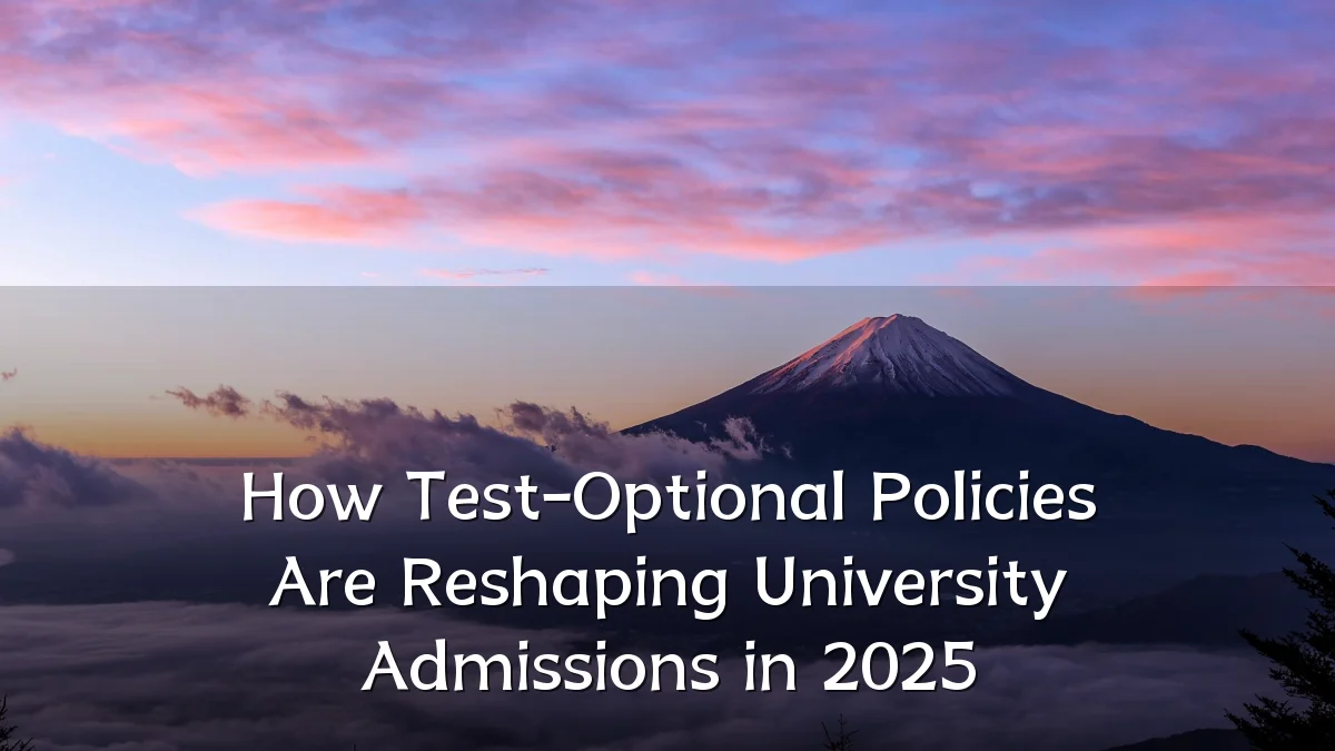 How Test-Optional Policies Are Reshaping University Admissions in 2025
