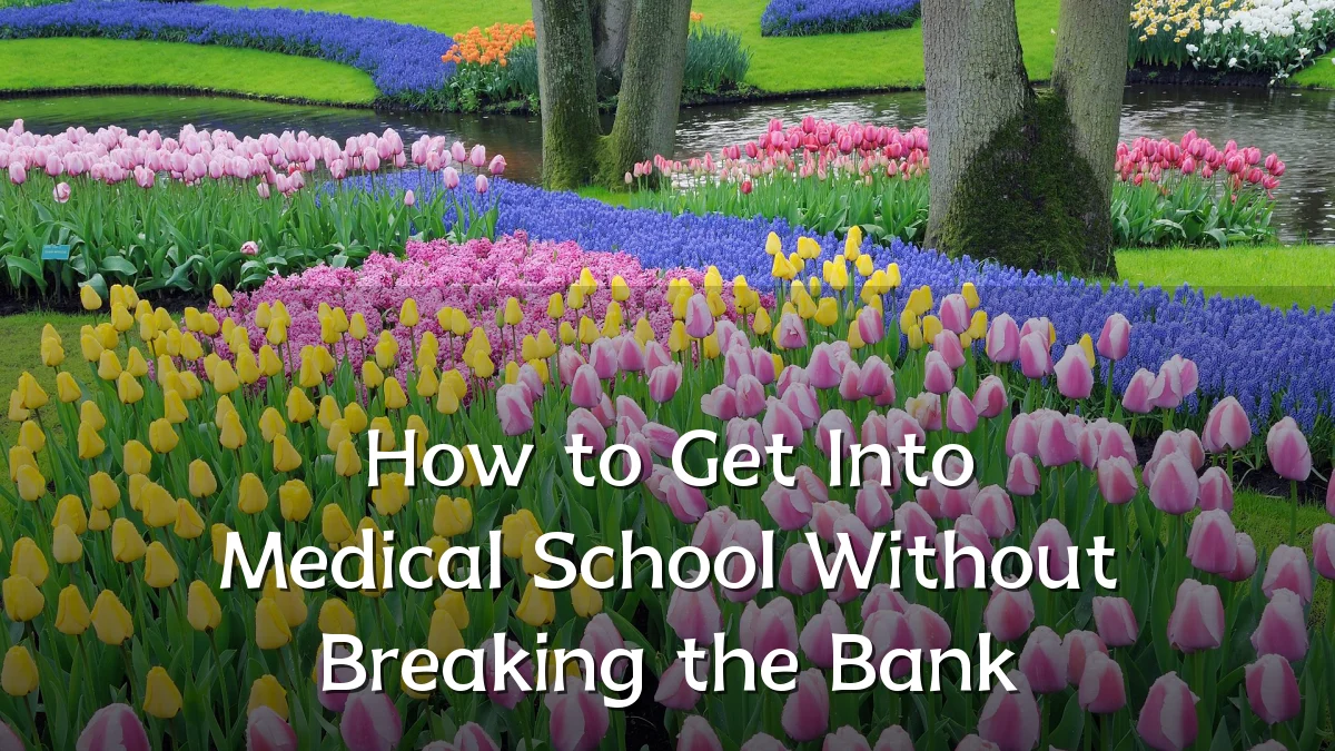 How to Get Into Medical School Without Breaking the Bank