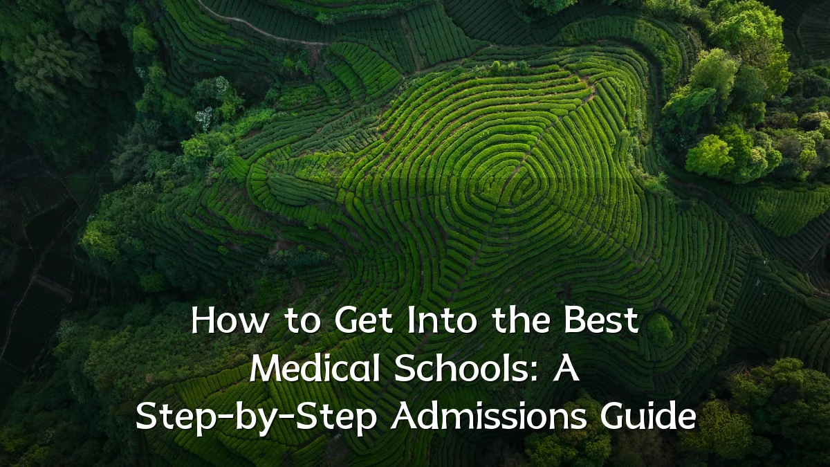 How to Get Into the Best Medical Schools: A Step-by-Step Admissions Guide