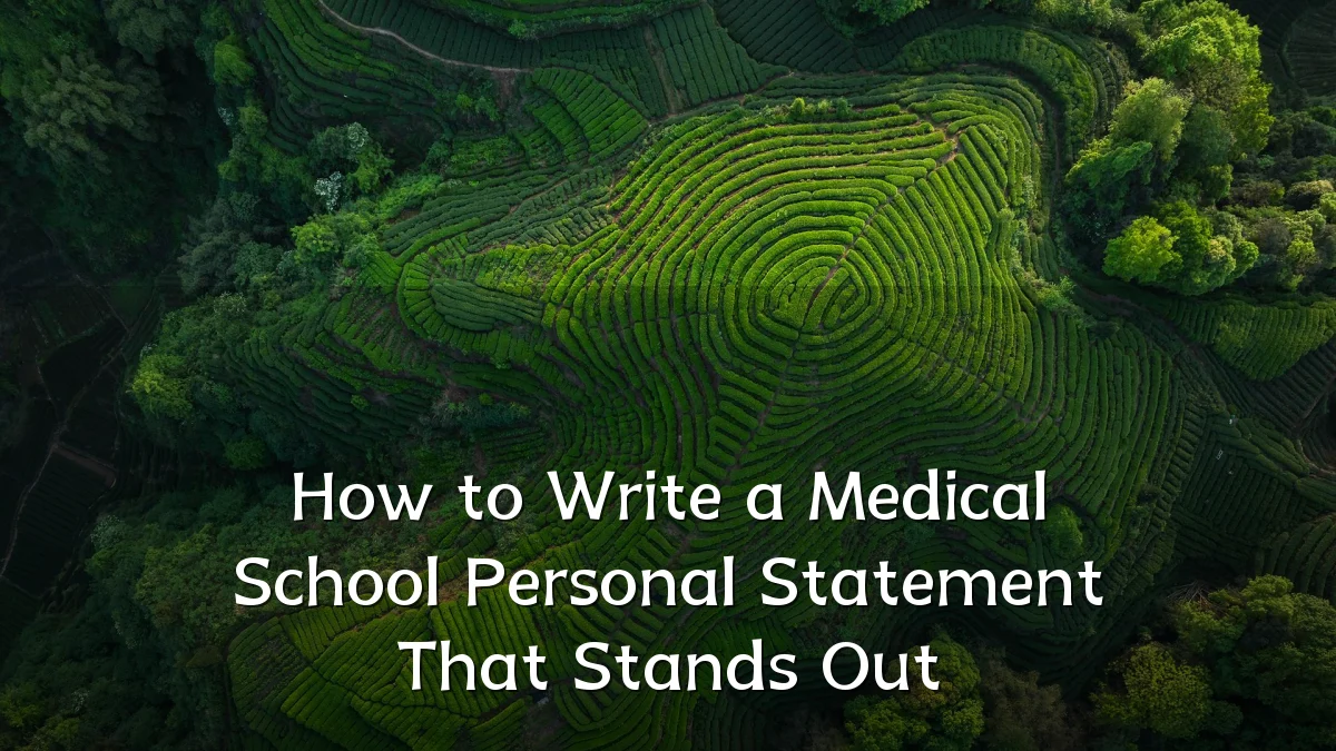 How to Write a Medical School Personal Statement That Stands Out