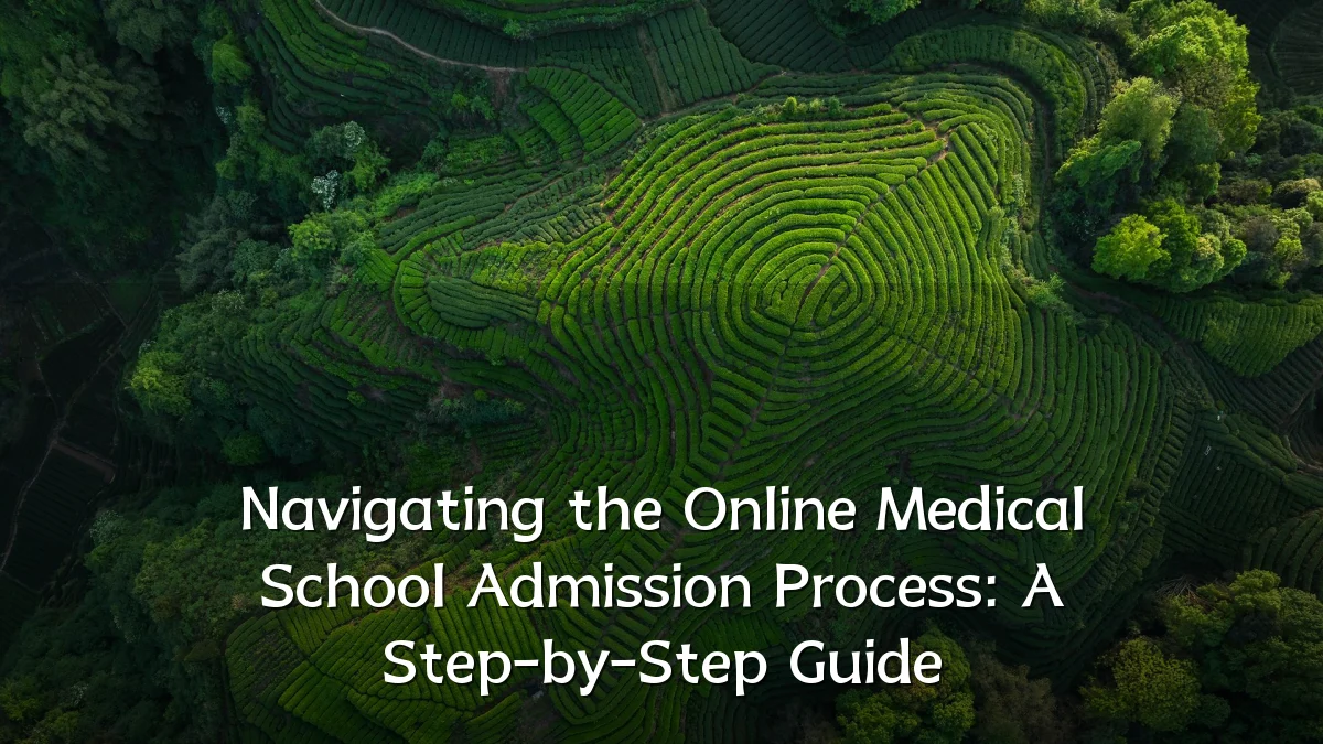 Navigating the Online Medical School Admission Process: A Step-by-Step Guide