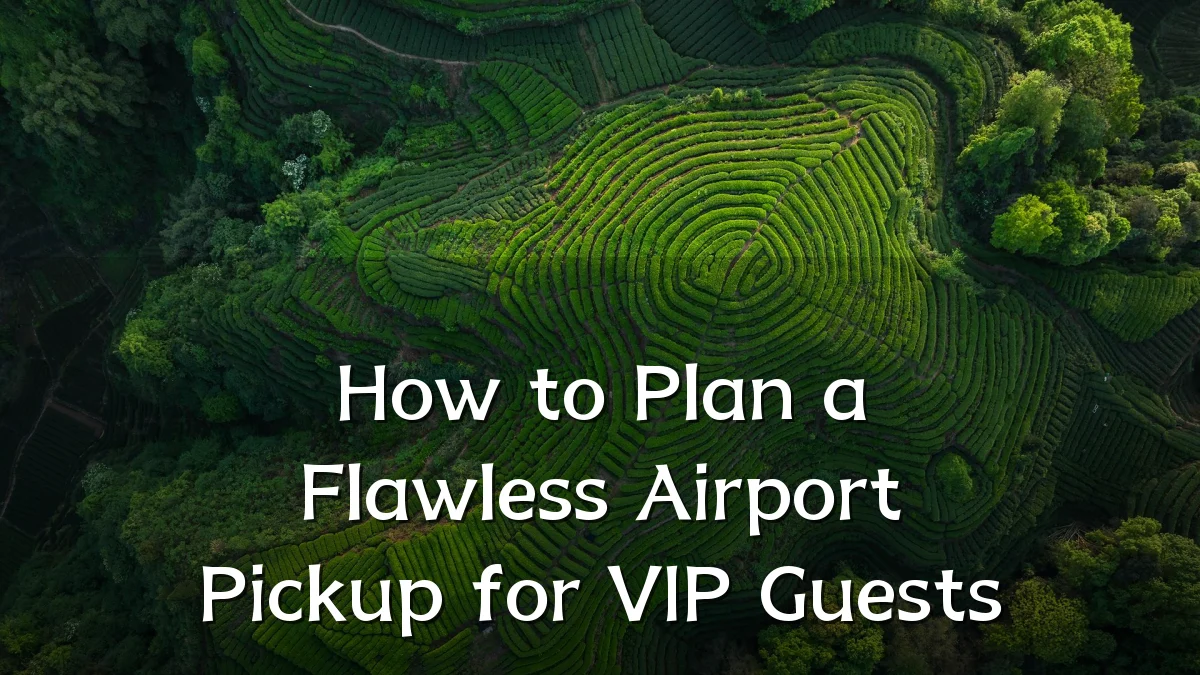 How to Plan a Flawless Airport Pickup for VIP Guests