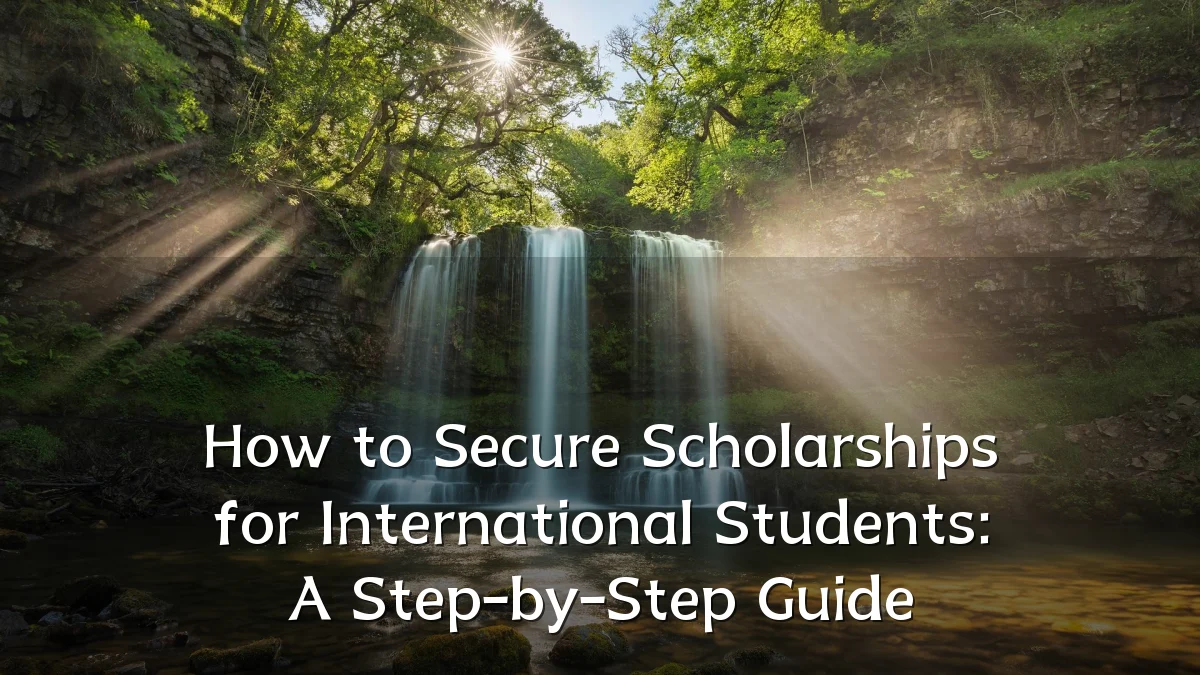 How to Secure Scholarships for International Students: A Step-by-Step Guide