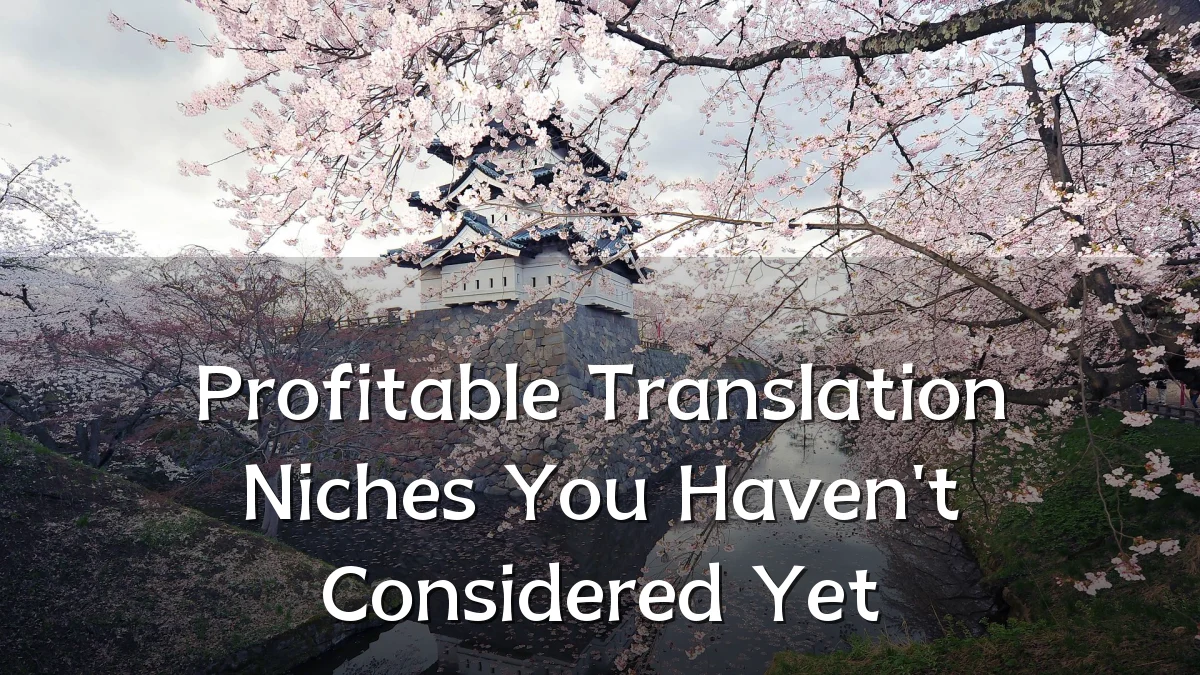 Profitable Translation Niches You Haven't Considered Yet
